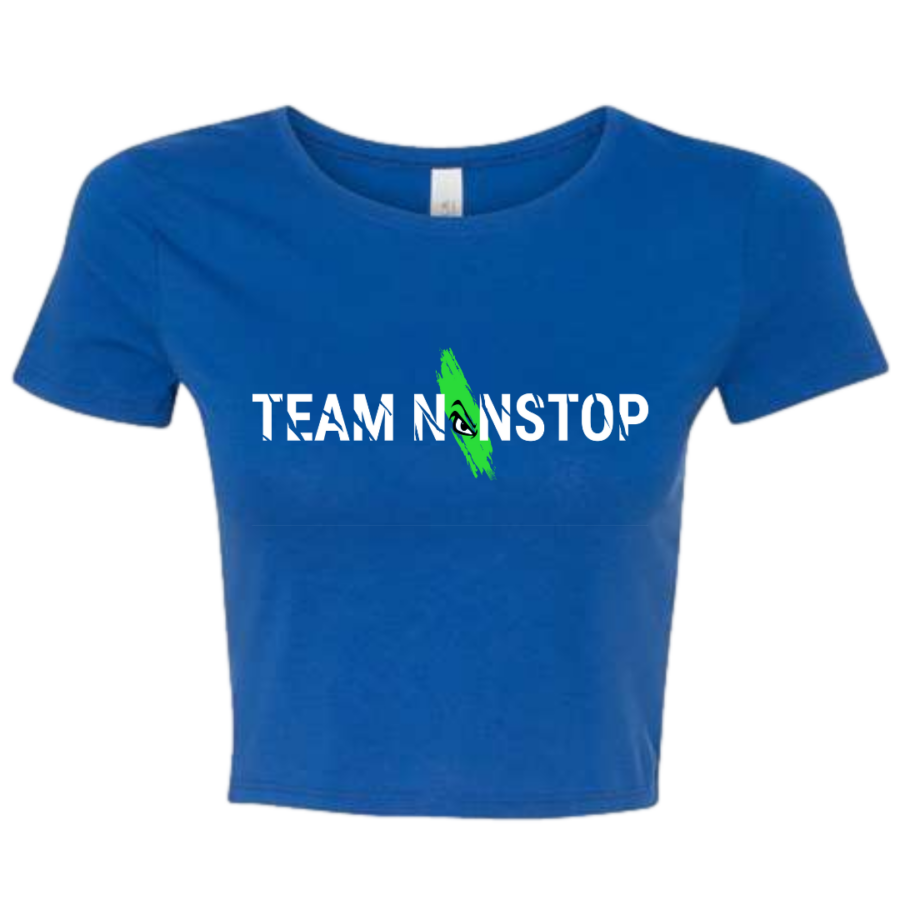 Straight Nonstop Cropped Tee w/ Sleeves